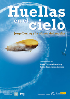 Cartel de 'HUELLAS EN EL CIELO'